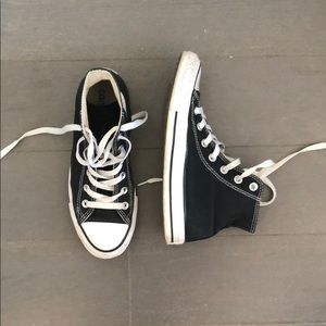Converse Black High Tops